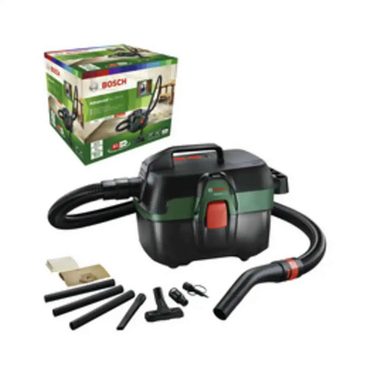 Bild 1 von BOSCH HOME & GARDEN Nass-Trockensauger »AdvancedVac 18-8«, 8 l, Flachfaltenfilter