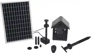T.I.P. Solar-Teichpumpen Set 300/9 Fördermenge: 300 l/h 2 W