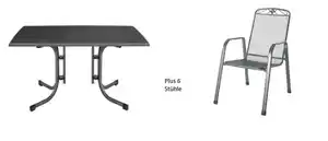 Garten-Essgruppe Boulevard 6 Personen