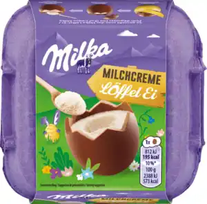 Milka Löffel-Ei Milchcrème, 136 g