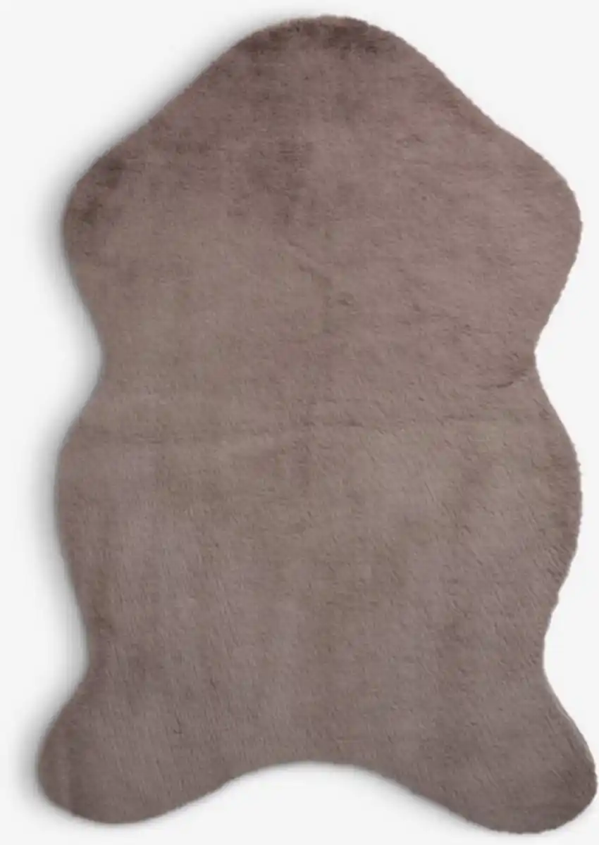 Bild 1 von Kunstfellteppich OXEL 60x90 sand dunkel