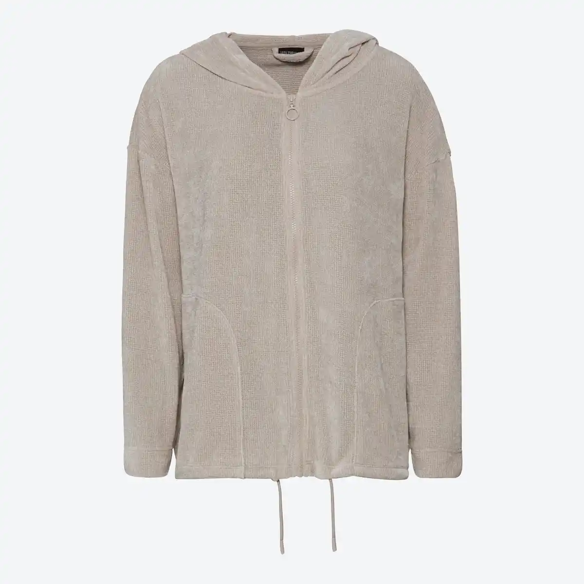 Bild 1 von Damen-Chenille-Jacke mit Kapuze