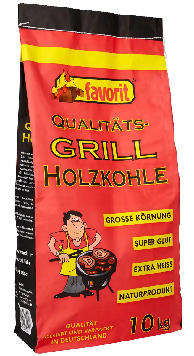 Bild 1 von Holzkohle Favorit 10 Kg