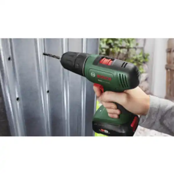 Bild 2 von BOSCH HOME & GARDEN Akku-Zweigang-Bohrschrauber »EasyDrill 18V-40«, 2 Akkupacks PBA 18V 2,0Ah W-B