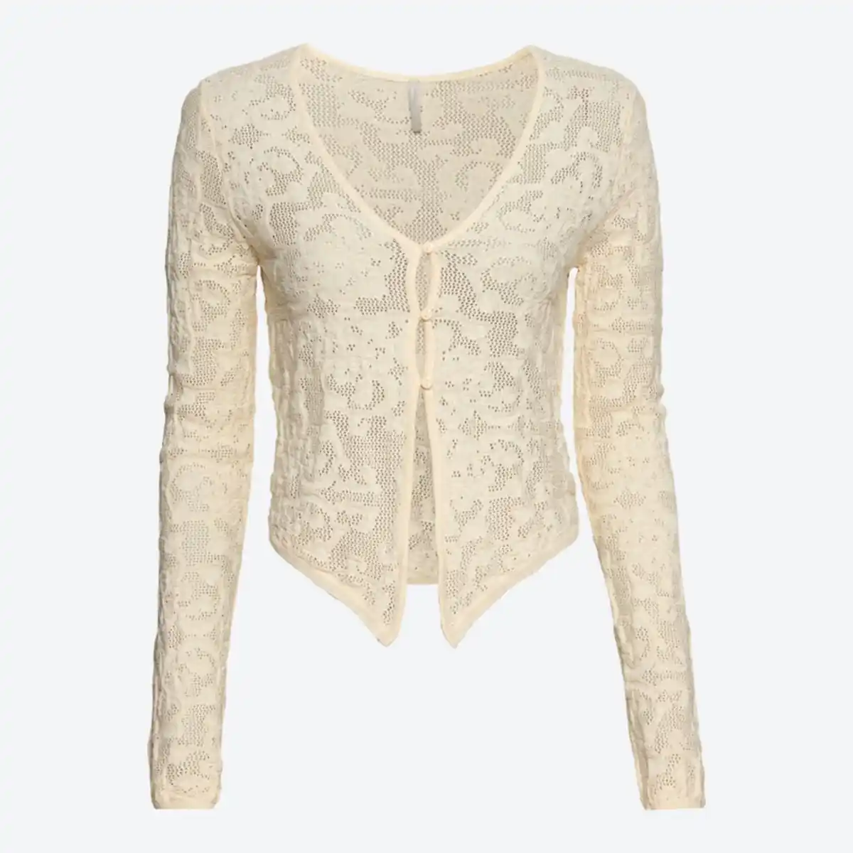 Bild 2 von Damen-Cardigan mit Ajour-Muster