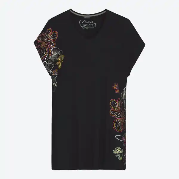 Bild 3 von Damen-T-Shirt mit hohem Viskose-Anteil, große Größen