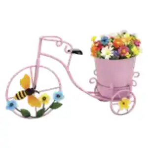Pflanztopf „Metallfahrrad“