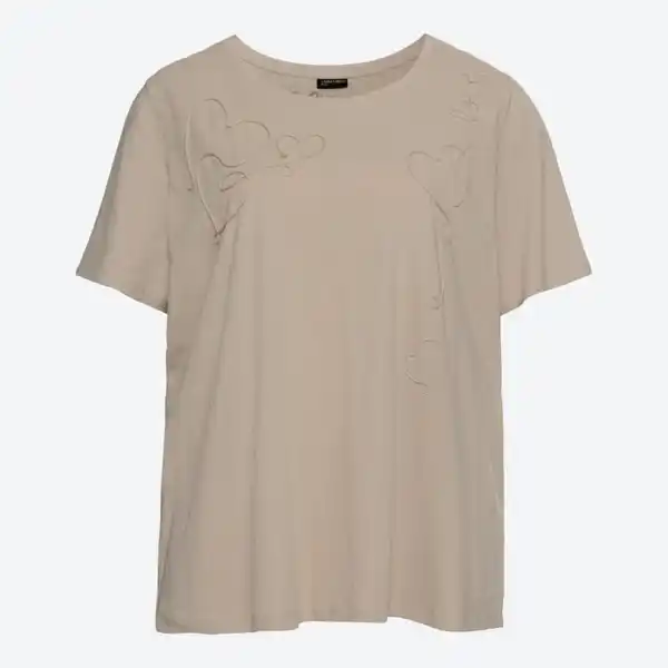 Bild 2 von Damen-T-Shirt aus Baumwolle, große Größen