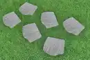 Bild 1 von Trittstein Stone Gres 42 x 36 cm grau