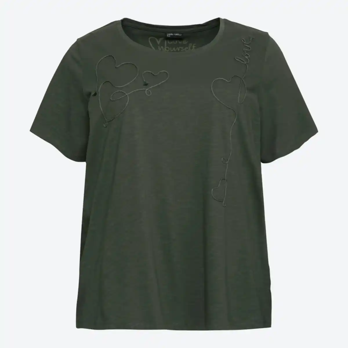 Bild 2 von Damen-T-Shirt aus Baumwolle, große Größen