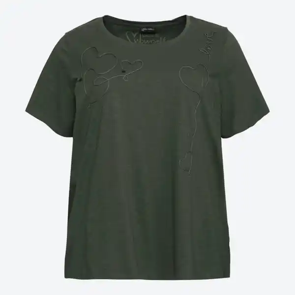 Bild 2 von Damen-T-Shirt aus Baumwolle, große Größen