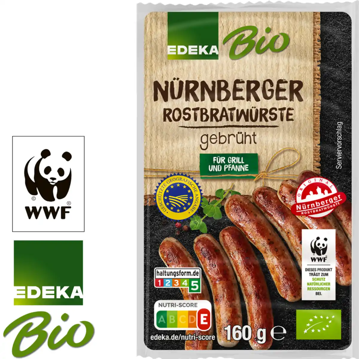 Bild 1 von Bio Nürnberger Rostbratwürstchen
