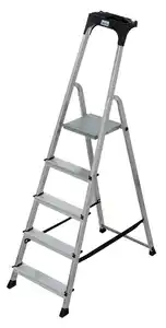 Krause Haushaltsleiter 1 x 5 Stufen Arbeitshöhe ca. 3,05 m