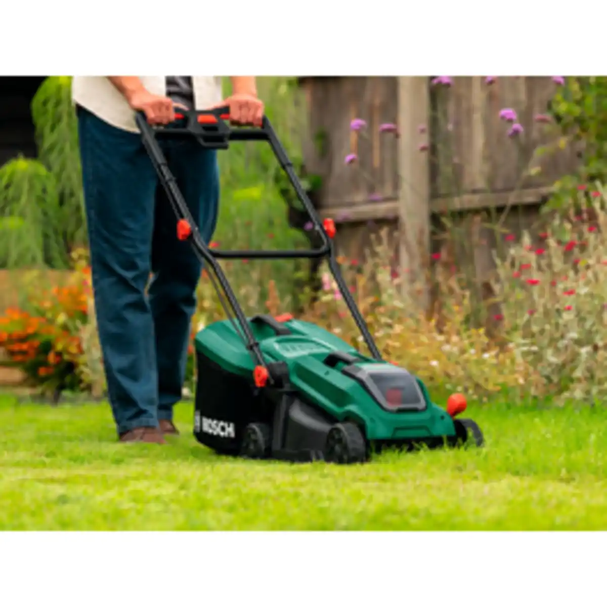 Bild 4 von BOSCH Akku-Rasenmäher »ROTAK«, 18V-32