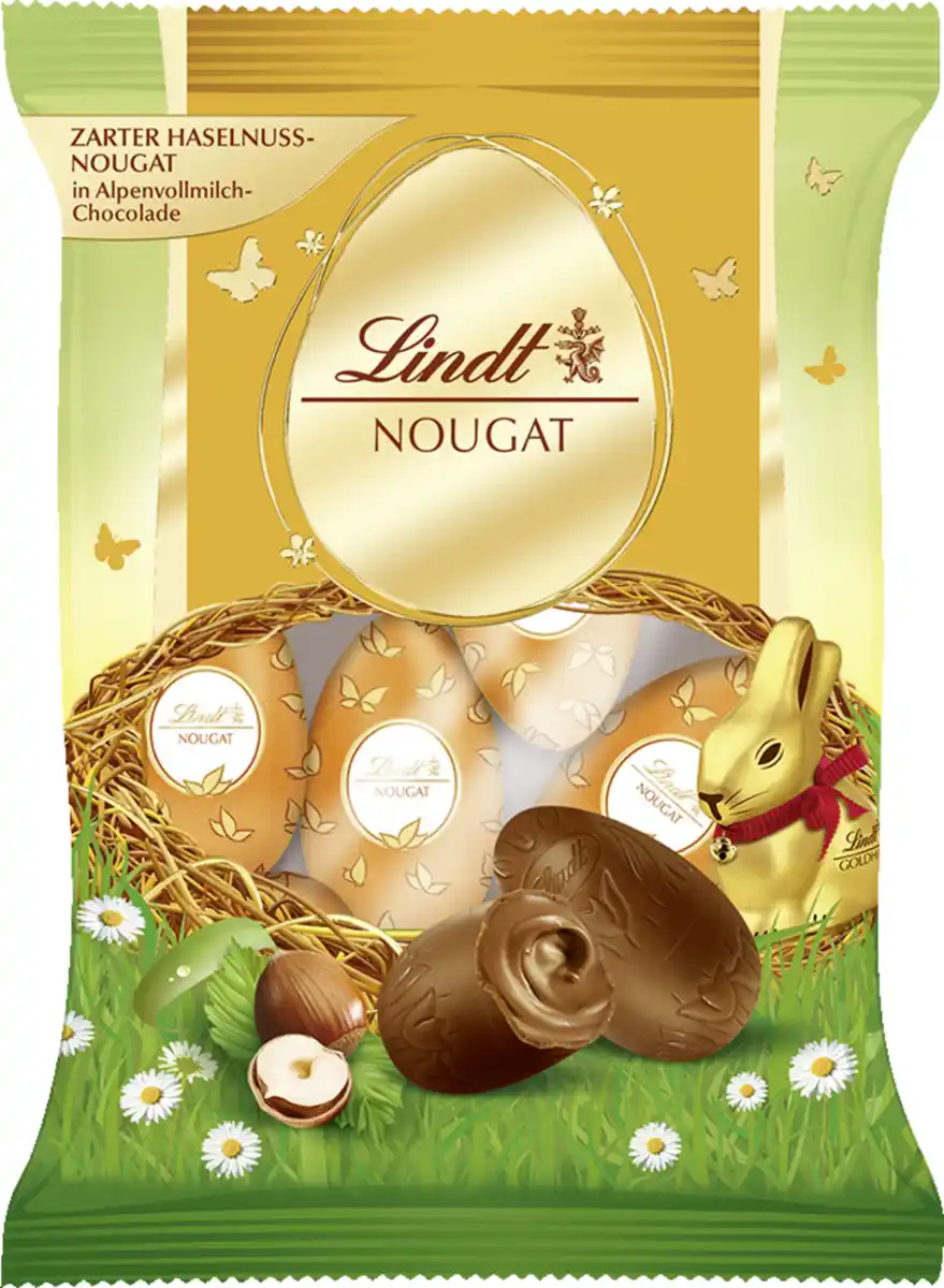 Bild 1 von Lindt Nougat-Eier Beutel, 90 g