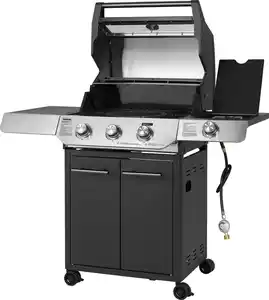 Primaster Gasgrill Cody Powerzone & Seitenbrenner Grillfläche: 63,5 x 48 cm