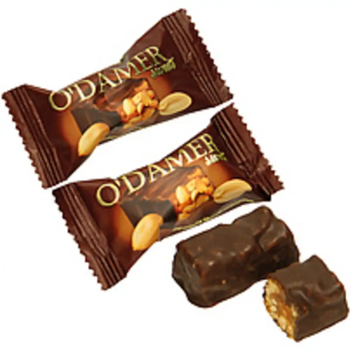 Bild 1 von Krokantkonfekt "O Damer" aus gerösteten Erdnüssen in kakaoha...