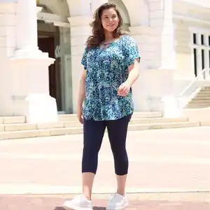 Damen-Leggings in 7/8-Länge, große Größen