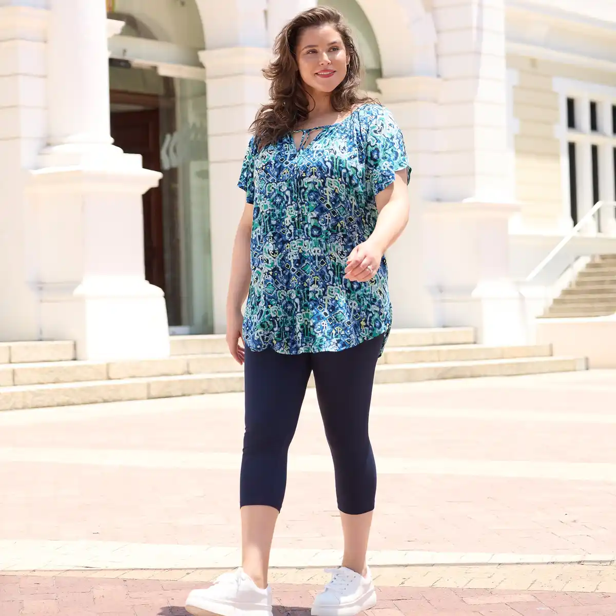 Bild 1 von Damen-Leggings in 7/8-Länge, große Größen