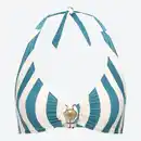 Bild 2 von Damen-Bikini-Oberteil mit Streifenmuster