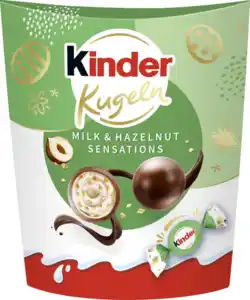 Ferrero Kinder Milk Hazelnut Sensations Kugeln, 90 g