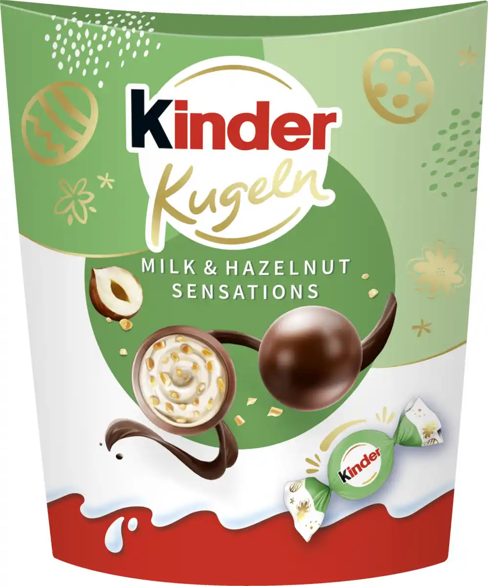Bild 1 von Ferrero Kinder Milk Hazelnut Sensations Kugeln, 90 g