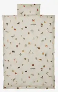 Junior-Bettwäsche ASTA 100x140 weiß