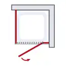 Bild 4 von WELLWATER Seitenwand »Sirius«, BxH: 80 x 190 cm, ESG, Ecke