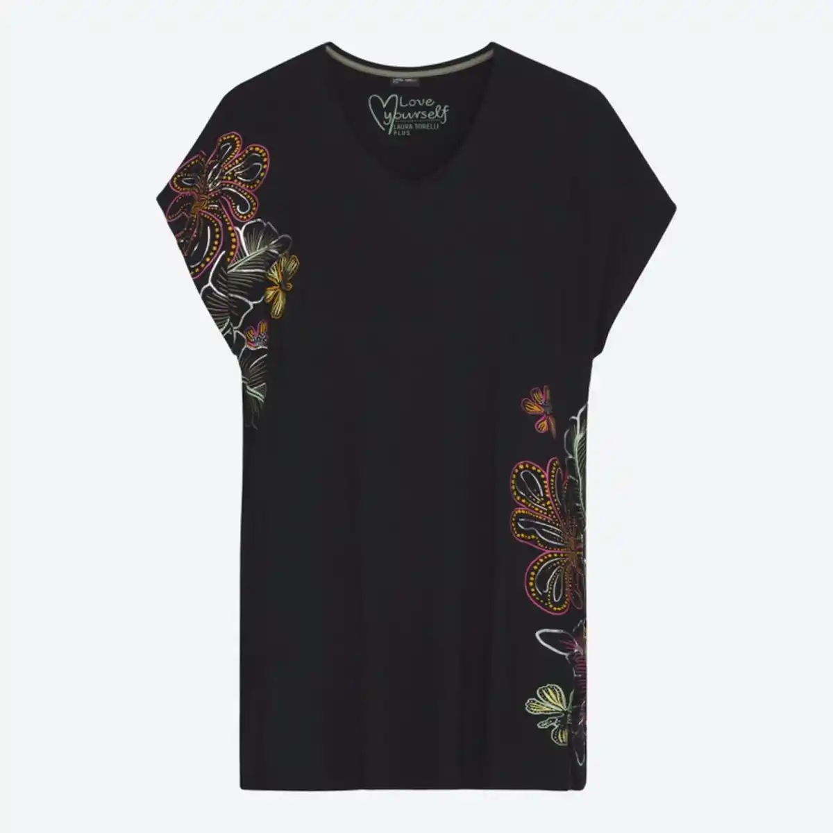 Bild 2 von Damen-T-Shirt mit hohem Viskose-Anteil, große Größen