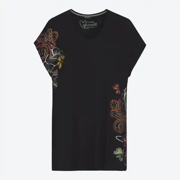 Bild 2 von Damen-T-Shirt mit hohem Viskose-Anteil, große Größen