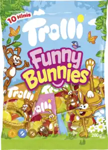 Trolli Funny Bunnies, 200 g