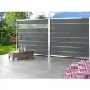 Bild 3 von Mr. GARDENER Steckzaunsystem »Donatus«, Holz-Kunststoff-Verbundwerkstoff, HxL: 180 x 180 cm