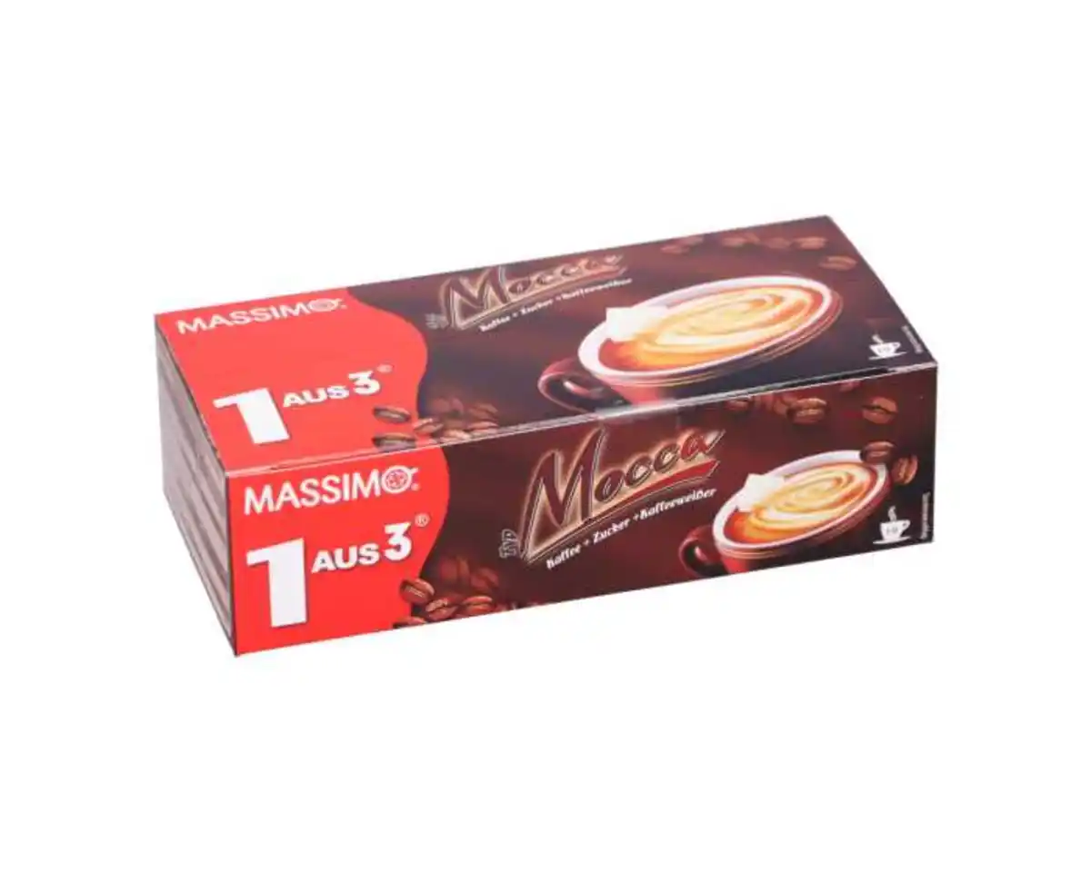 Bild 1 von Massimo Mocca Kaffee+Zucker+Kaffeeweißer 10x 18 g
