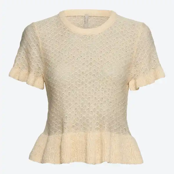 Bild 2 von Damen-T-Shirt im Strick-Design