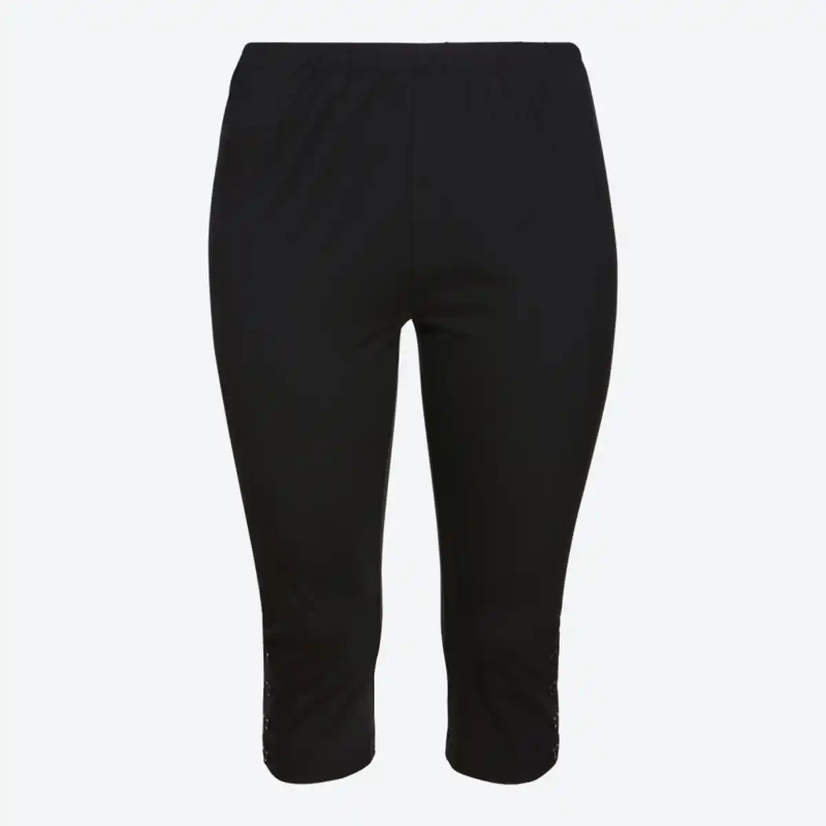 Bild 2 von Damen-Capri-Leggings mit Knöpfen, große Größen