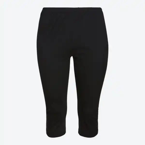 Bild 2 von Damen-Capri-Leggings mit Knöpfen, große Größen