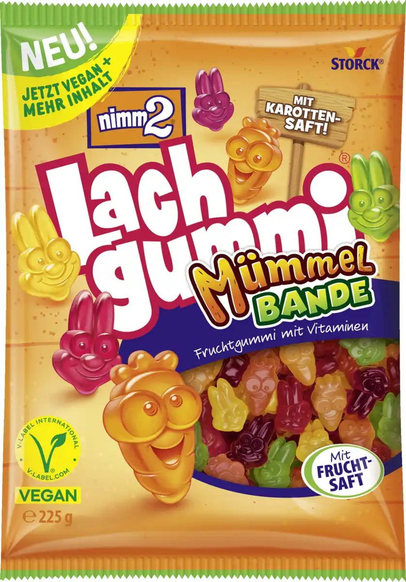 Bild 1 von Storck nimm2 Lachgummi Mümmelbande, 225 g