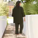 Bild 4 von Damen-Hose aus Viskose und Leinen, große Größen