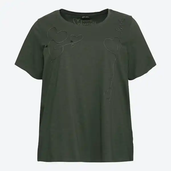 Bild 3 von Damen-T-Shirt aus Baumwolle, große Größen