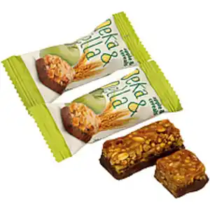 Knuspriges Konfekt "Deka&Della" mit Erdnüssen, Apfelstückche...