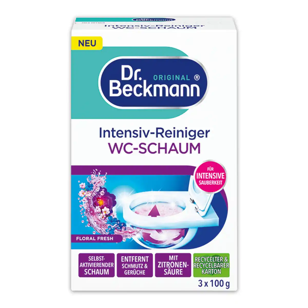 Bild 1 von Dr. Beckmann Intensiv-Reiniger WC-Schaum