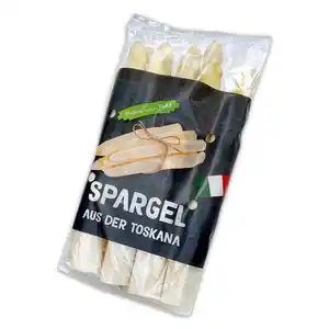 Frisch vom Feld Spargel aus der Toskana