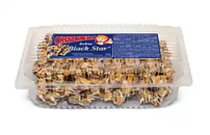 "OBSCHORKA" Kekse "Black Star" mit kakaohaltigen und weißen ...