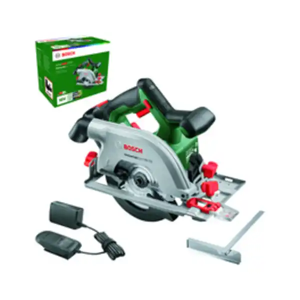 Bild 2 von BOSCH HOME & GARDEN Handkreissäge »UniversalCirc 18V-53«, 18 V, grün, mit Akku