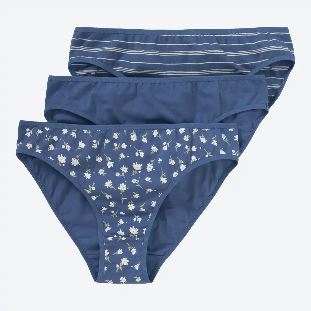 Bild 1 von Damen-Minislip mit Muster, 3er-Pack