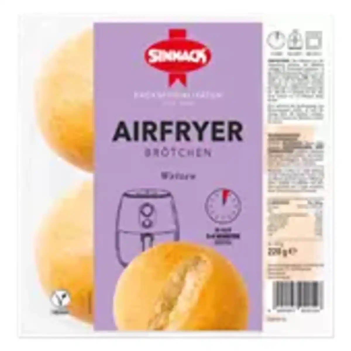 Bild 1 von Sinnack Airfryer Brötchen
