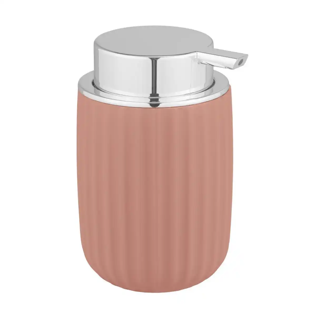 Bild 1 von Wenko Seifenspender Agropoli, Chrom, Altrosa, Kunststoff, 7.5x12.5x9 cm, Kunststoffpumpe, Badaccessoires, Waschplatzzubehör, Seifenspender