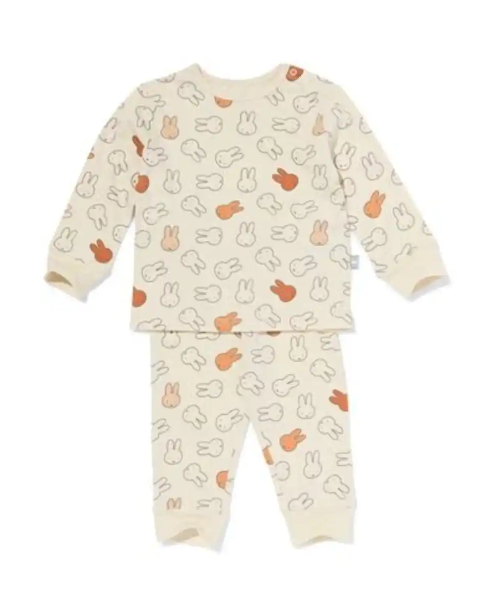 Bild 1 von Miffy Babyschlafanzug beige