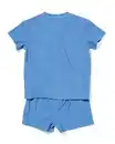 Bild 4 von Kinder-Kurzpyjama aus Frottee, Croissant blau