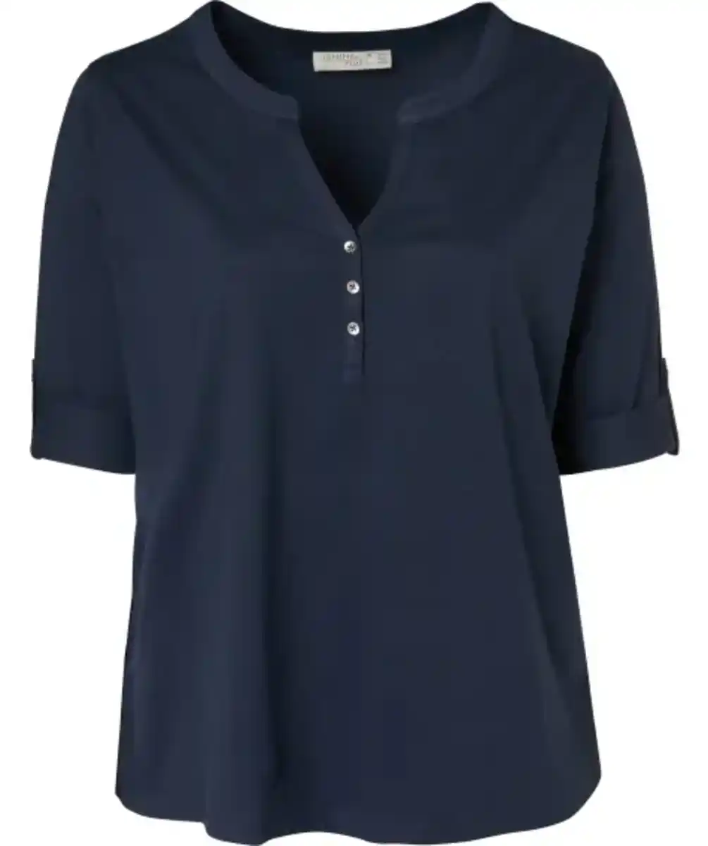 Bild 1 von Shirt aus Baumwolle, dunkelblau